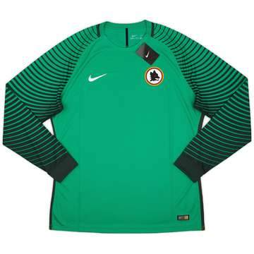 2016-17 Roma Authentic GK Shirt (XXL)
