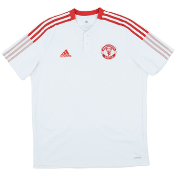 2021-22 Manchester United adidas Polo Shirt - 9/10 - (L)