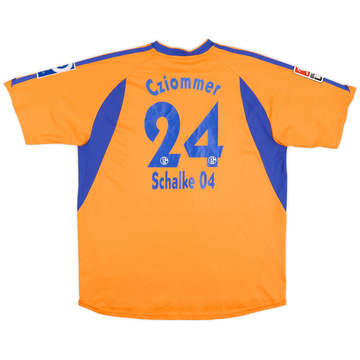 2003-04 Schalke Third Shirt Cziommer #24 - 6/10 - (XL.Boys)