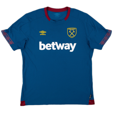 2018-19 West Ham Away Shirt - 9/10 - (XL)