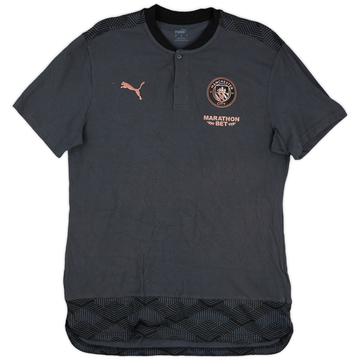 2020-21 Manchester City Puma Polo Shirt - 9/10 - (XL)
