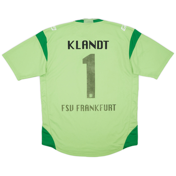 2010-11 FSV Frankfurt GK Shirt Klandt #1 - 6/10 - (L/XL)