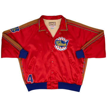 1954-55 Syracuse Nationals Mitchell & Ness Throwback Jacket - 9/10 - (4XL)