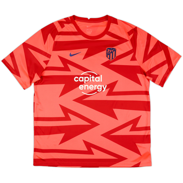 2021-22 Atletico Madrid Player Issue Pre-Match Shirt - 7/10 - (XXL)