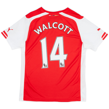2014-15 Arsenal Home Shirt Walcott #14