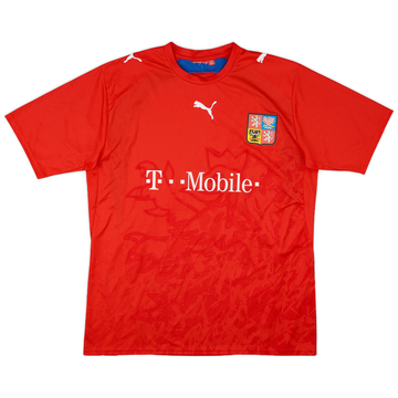 2006-08 Czech Republic Basic Home Shirt - 9/10 - (XL)