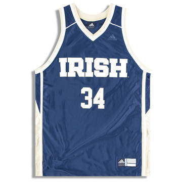 1998-02 Notre Dame Fighting Irish Graves #34 adidas Jersey (Away) M