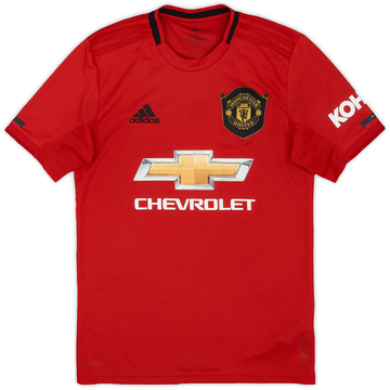 2019-20 Manchester United Home Shirt - 8/10 - (XS)