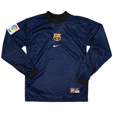 1998-99 Barcelona GK Shirt - 7/10 - (XL.Boys)