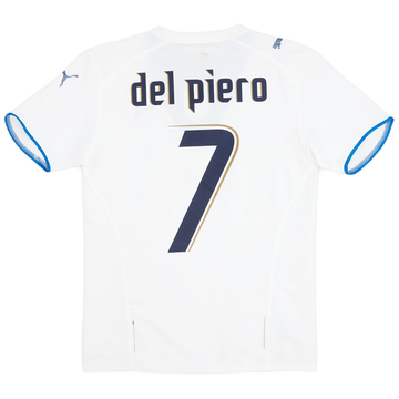 2006 Italy Away Shirt Del Piero #7 - 5/10 - (S)