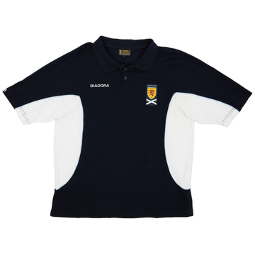 2003-04 Scotland Diadora Polo Shirt - 9/10 - (L)