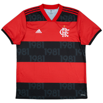 2021 Flamengo Home Shirt - 10/10 - (XL)
