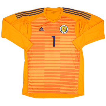 2018-19 Scotland GK Shirt #1 - 9/10 - (XL)