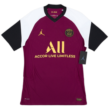 2020-21 Paris Saint-Germain x Air Jordan Player Issue Vaporknit Third Shirt