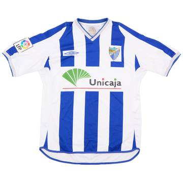 2001-02 Malaga Home Shirt - 6/10 - (M)