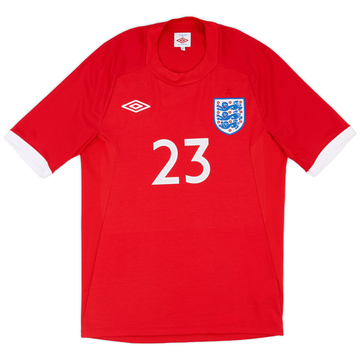 2010-11 England Away Shirt #23 - 8/10 - (S)