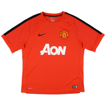 2014-15 Manchester United Nike Training Shirt - 9/10 - (XL)