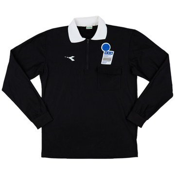 1990s Italy FIGC Diadora Training L/S Shirt - 6/10 - (L)