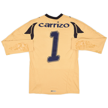 2007-08 Lazio GK Shirt Carrizo #1 - 9/10 - (S)