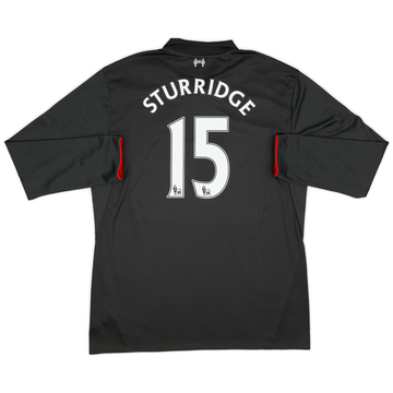 2015-16 Liverpool Third L/S Shirt Sturridge #15 - 9/10 - (3XL)