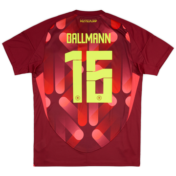 2025-26 Germany Women&#039;s Away Shirt Dallmann #16 (Unisex fit)