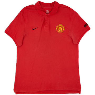 2011-12 Manchester United Nike Polo Shirt - 6/10 - (XL)
