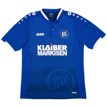 2016-17 Karlsruher Signed Home Shirt - 9/10 - (XS)