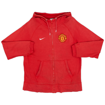 2008-09 Manchester United Nike Hooded Sweat Top - 5/10 - (XL)
