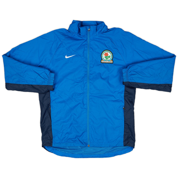 2014-15 Blackburn Nike Hooded Rain Jacket - 8/10 - (XL.Boys)