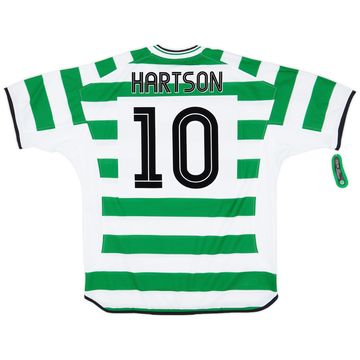 2001-03 Celtic Home Shirt Hartson #10 (XL)