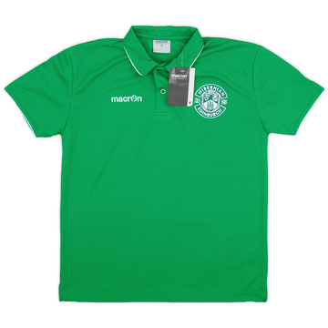 2017-18 Hibernian Macron Polo Shirt (S)