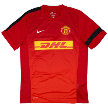 2013-14 Manchester United Nike Training Shirt - 9/10 - (L)