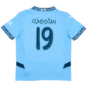2024-25 Manchester City Home Shirt Gundogan #19 (KIDS)