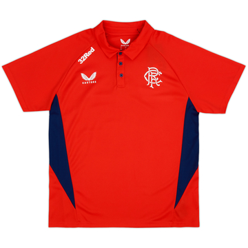 2024-25 Rangers Castore Presentation Polo Shirt