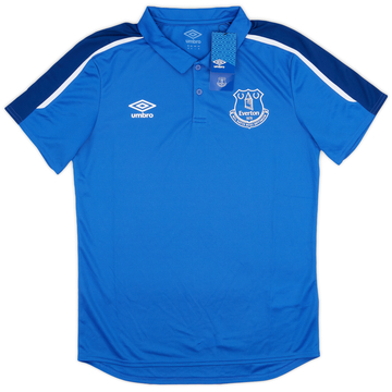2017-18 Everton Umbro Polo Shirt (M)