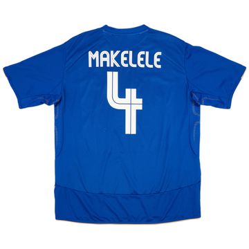 2005-06 Chelsea Centenary Home Shirt Makelele #4 - 7/10 - (XXL)
