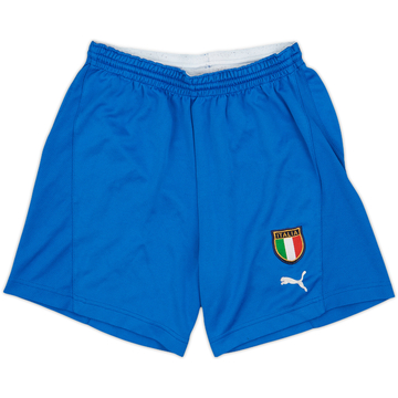 2003-04 Italy Home Shorts - 7/10 - (XL.Boys)