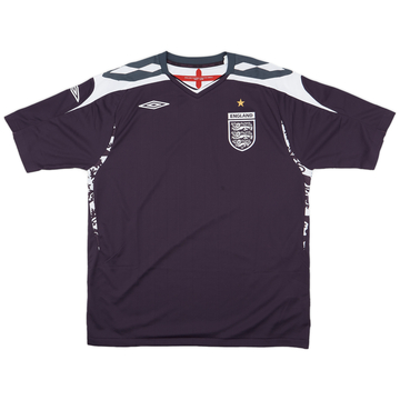 2007-09 England GK S/S Shirt - 8/10 - (XL)