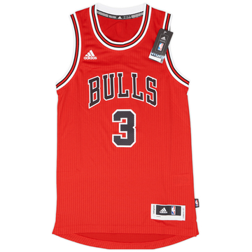 2016-17 Chicago Bulls Wade #3 adidas Swingman Away Jersey (XXS)
