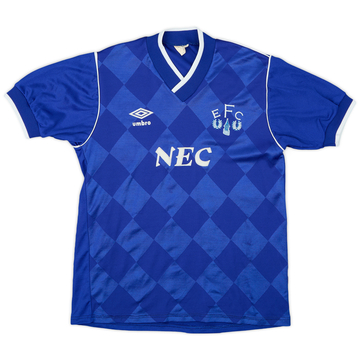 1986-89 Everton Home Shirt - 7/10 - (S)