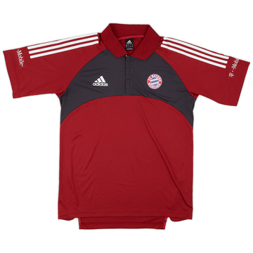 2002-03 Bayern Munich adidas 1/4 Zip Polo Shirt - 6/10 - (M)