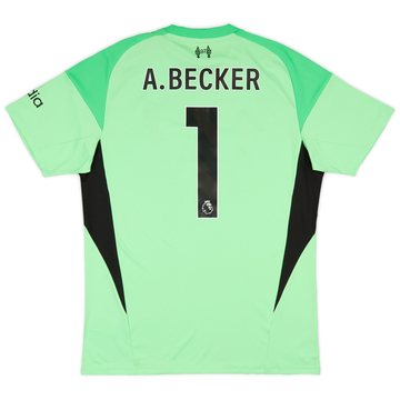2025-26 Liverpool GK Home Shirt A.Becker #1