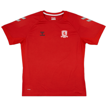 2020-21 Middlesborough Hummel Training Shirt - 8/10 - (XXL)
