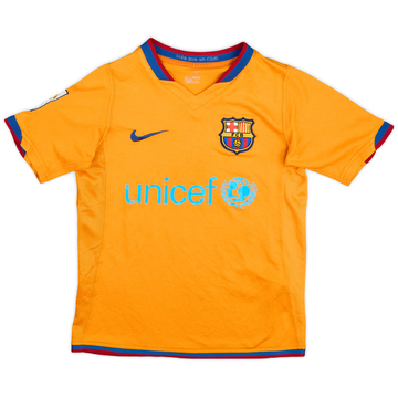 2006-08 Barcelona Away Shirt - 7/10 - (S.Boys)