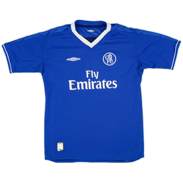 2003-05 Chelsea Home Shirt - 8/10 - (M.Boys)
