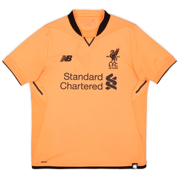 2017-18 Liverpool 125 Years Third Shirt - 6/10 - (XL.Boys)