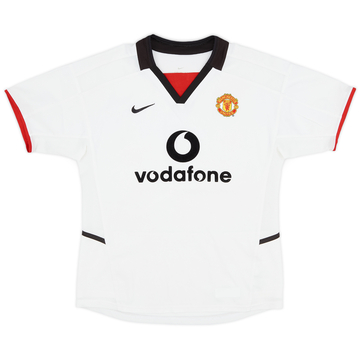 2002-03 Manchester United Away Shirt - 9/10 - (M.Boys)