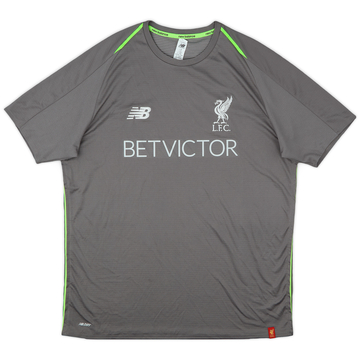 2018-19 Liverpool New Balance Training Shirt - 8/10 - (L)
