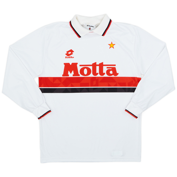 1993-94 AC Milan Away L/S Shirt - 8/10 - (S)