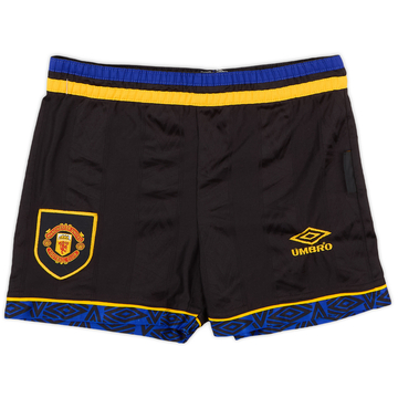 1993-95 Manchester United Away Shorts - 8/10 - (S)